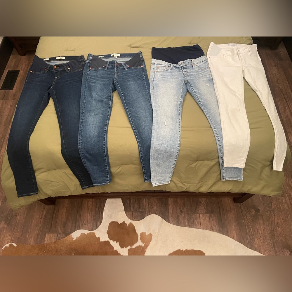 Madewell/GAP maternity jeans